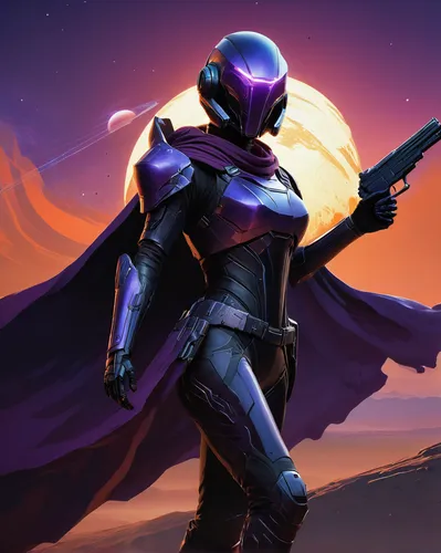 nebula guardian,welding helmet,nova,wall,violinist violinist of the moon,plasma bal,alien warrior,purple,purple background,twitch icon,andromeda,cg artwork,halo,core shadow eclipse,bot icon,sentinel,star-lord peter jason quill,purple wallpaper,dusk background,ranger,Illustration,Paper based,Paper Based 20