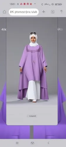 3d fashion drawing for Muslim hijab with 4k with loose design with  with suede with dots with purple ,a screen s of the website with a picture of an image,lenderman,filaret,3d albhabet,jesus figure,ti