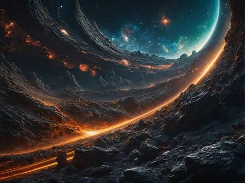 space art,planetary,alien planet,alien world,planet,fire planet,Photography,General,Fantasy