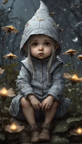 little girl with umbrella,earthstar,little girl fairy,children's background,unseelie,the little girl,faery,silver rain,kids illustration,dollmaker,gekas,infancy,llorona,fairy tale character,storybook character,tarjanne,fantasy picture,fairie,fantasy portrait,innocence,Conceptual Art,Fantasy,Fantasy 33