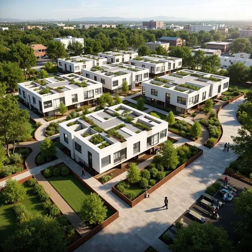 new housing development,europan,ecovillages,residencial,townhomes,cohousing,technopark,unitech,residentie,3d rendering,maisonettes,suburbanized,skolkovo,vanderbijlpark,residential,ecovillage,neukom,bilkent,rehovot,mipim