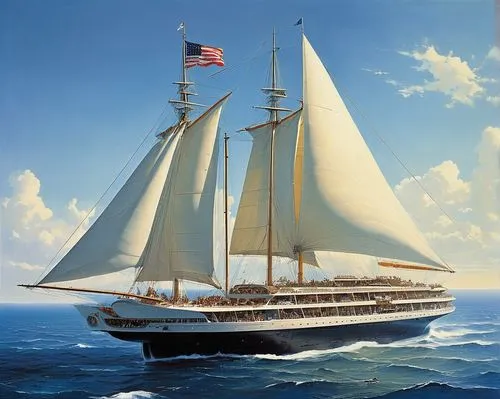 sail ship,tallship,whaleship,windjammer,sea sailing ship,tall ship,sailing ship,schoolship,troopship,training ship,barquentine,caravel,sea fantasy,kearsarge,three masted sailing ship,masted,inflation of sail,azamara,bluenose,flagship,Conceptual Art,Sci-Fi,Sci-Fi 19