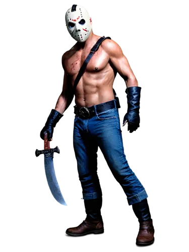 voorhees,jason,splatterhouse,myers,axeman,3d render,slasher,kombat,blue demon,duddell,chainsaw,zabka,voorheesville,3d rendered,leatherface,3d man,ffp2 mask,brawler,3d figure,jasons,Illustration,Realistic Fantasy,Realistic Fantasy 14