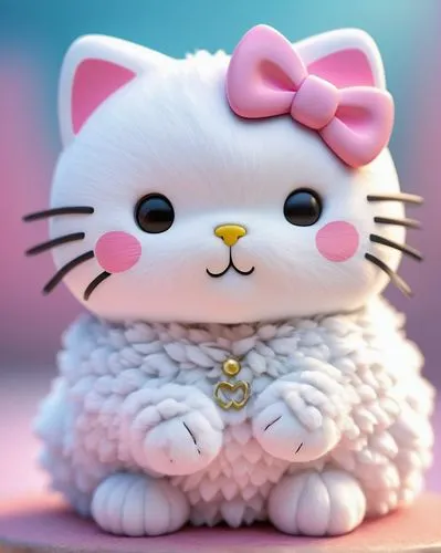 doll cat,cute cartoon character,cute cat,pink cat,cat kawaii,3d teddy,cute animal,cute cartoon image,soft toy,blossom kitten,cute animals,white cat,plush figure,kawaii animals,3d model,scottish fold,plush toy,little cat,cute pretty,kitty,Conceptual Art,Oil color,Oil Color 17