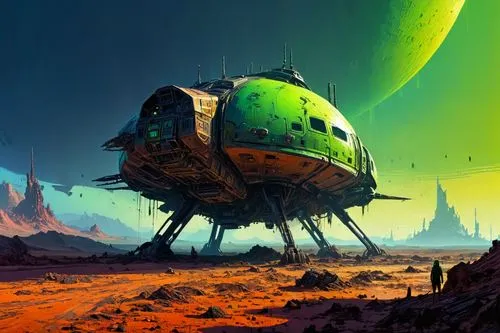 futuristic landscape,scifi,homeworlds,sci fi,homeworld,sci fiction illustration,alien ship,alien planet,gas planet,sci - fi,dropship,space ships,deltha,sedensky,space ship,alien world,spacecraft,barsoom,dreadnaught,primordia,Conceptual Art,Sci-Fi,Sci-Fi 01