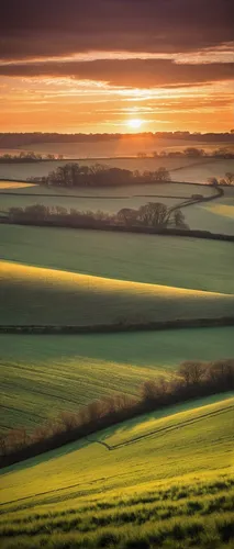 Sunset on the Lincolnshire Wolds| Lincolnshire Landscape Photography by Robin Ling,south downs,cambridgeshire,dorset,rapeseed,landscape photography,field of rapeseeds,sussex,north yorkshire,landscapes