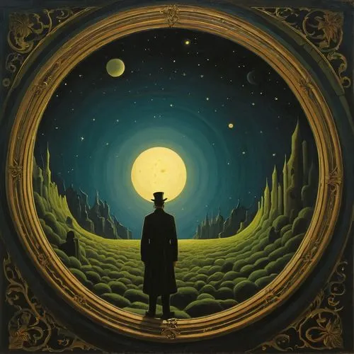 emancipator,crystal ball,the light bulb,sci fiction illustration,baskerville,pocketwatch,little planet,illusionist,imaginarium,psychonauts,astronomer,wayfinder,moonlighters,grandiloquence,conjuror,lamplighter,grandiloquent,magic mirror,clockmaker,searchlamp,Art,Classical Oil Painting,Classical Oil Painting 38