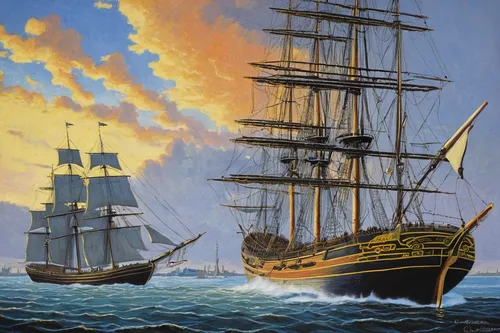 full-rigged ship,three masted sailing ship,three masted,barquentine,sea sailing ship,sailing ships,tallship,sail ship,sloop-of-war,baltimore clipper,training ship,sailing ship,inflation of sail,east indiaman,windjammer,barque,caravel,galleon,tall ship,mayflower,Conceptual Art,Daily,Daily 29