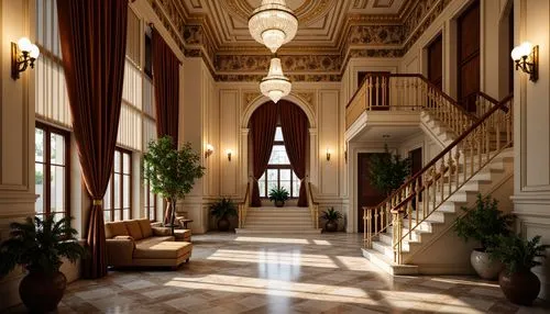 hallway,emirates palace hotel,entrance hall,corridor,sursock,hallway space,corridors,foyer,cochere,entryway,outside staircase,lobby,staircase,rosecliff,hotel hall,staircases,amanresorts,neoclassical,atriums,entranceway