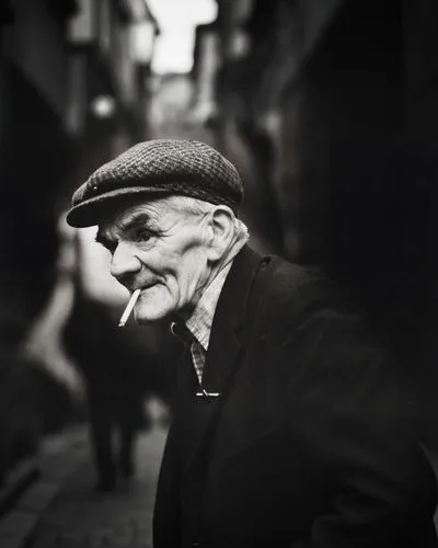 Old man in street old black and white photo,elderly man,pensioner,steptoe,old age,old man,elderly person,oldman,street photography,older person,city ​​portrait,geppetto,doisneau,old woman,ageing,the o