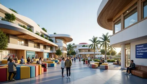 masdar,school design,shopping mall,cquniversity,mipim,macerich,shopping center,rivervale,innoventions,technion,bluewater,csuf,renderings,principal market,harborplace,3d rendering,ghurair,calpers,coastlands,stockland