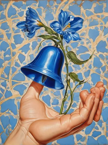 vase,oil on canvas,blue petals,bell flower,oil painting on canvas,blue flower,particular bell,blue painting,il giglio,oil painting,cloves schwindl inge,flower painting,blue flowers,bell,easter bell,flower vase,khokhloma painting,bluebottle,harebell,dali,Illustration,Black and White,Black and White 25