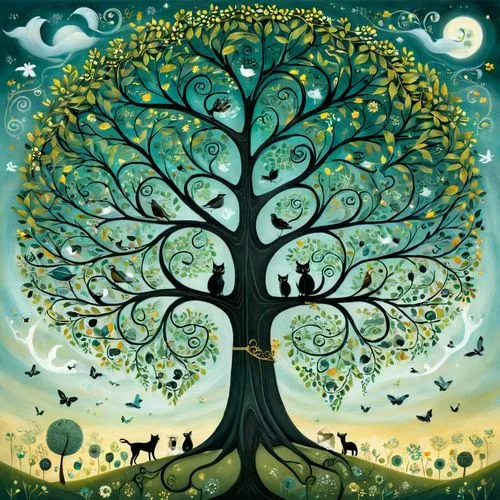 celtic tree,tree of life,argan tree,the branches of the tree,flourishing tree,magic tree,colorful tree of life,family tree,bodhi tree,birch tree illustration,painted tree,wondertree,arbol,fruit tree,watercolor tree,birch tree background,oak tree,circle around tree,argan trees,apple tree,Illustration,Abstract Fantasy,Abstract Fantasy 03