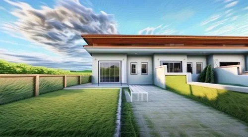 cartoon video game background,3d rendering,houses clipart,3d background,background design,grass roof,roof landscape,tonegawa,sketchup,anime 3d,bungalow,azumanga,higurashi,small house,home landscape,house painting,smart house,tsunayoshi,lonely house,house roof