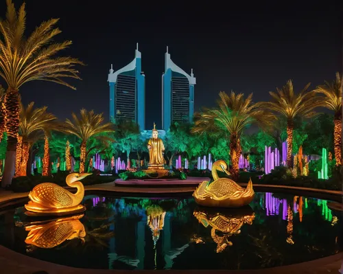 dubai garden glow,dubai fountain,jumeirah,largest hotel in dubai,emirates palace hotel,madinat,dubai,decorative fountains,united arab emirates,abu dhabi,date palms,kuwait,dhabi,tallest hotel dubai,uae,madinat jumeirah,abu-dhabi,dubai frame,jumeirah beach hotel,al arab,Illustration,Abstract Fantasy,Abstract Fantasy 14