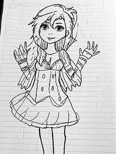 chibi girl,wordgirl,sonika,natsuki,kazzia,kawaii girl,marinette,scribbly,doodler,mangle,wipo,fashionable girl,decora,sprotte,masayo,mateyo,girl drawing,lesser panda,chihiro,anthro,Design Sketch,Design