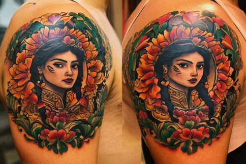 catrina calavera,la catrina,la calavera catrina,dia de los muertos,frida,rosella,cleopatra,khamsa,calavera,victorian lady,calaverita sugar,el dia de los muertos,russian doll,sugar skull,paloma,art nouveau,mehendi,catrina,tattoo girl,day of the dead,Art,Classical Oil Painting,Classical Oil Painting 23