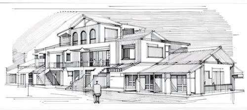 houses clipart,house drawing,wooden houses,townhouses,row houses,street plan,kirrarchitecture,architect plan,two story house,house shape,row of houses,timber house,serial houses,line drawing,new housing development,half-timbered,frame house,residential house,garden elevation,residential property,Design Sketch,Design Sketch,None