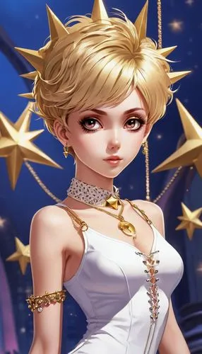 etheria,edea,sophitia,rosalina,dazzler,galathea,diana,star mother,frigga,gilgamesh,dissidia,vecci,giorno,stargirl,rafaela,michiru,star illustration,maetel,life stage icon,amora,Conceptual Art,Sci-Fi,Sci-Fi 19