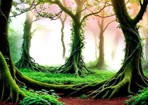 elven forest,fairy forest,mirkwood,green forest,enchanted forest,fairytale forest,forest glade,fangorn,forest floor,moss landscape,tree grove,forest background,cartoon video game background,forest landscape,forest tree,forest of dreams,beech trees,forests,forest,deciduous forest,Illustration,Retro,Retro 13