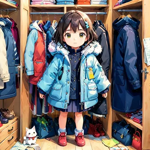 parka,kumiko,bocchi,winter clothes,winter clothing,harajuku,Anime,Anime,Traditional