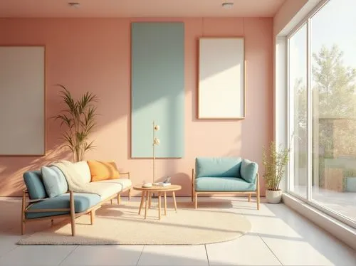 sunroom,livingroom,living room,modern room,pastel wallpaper,3d rendering,pastel colors,sitting room,an apartment,soft furniture,3d render,opaline,apartment,pastels,modern decor,render,sky apartment,soft pastel,bedroom,interior design,Photography,General,Realistic