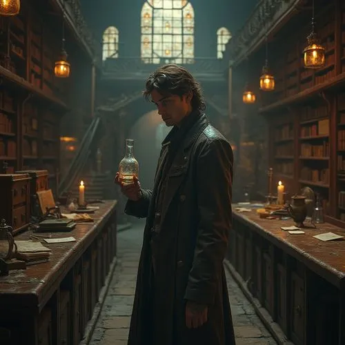 apothecary,witchfinder,candlemaker,dickensian,norrell,riario,athos,alatriste,librarian,bookseller,alienist,potions,deducing,carnacki,librarians,deerstalker,ichabod,miniaturist,berberian,alchemist,Photography,General,Realistic