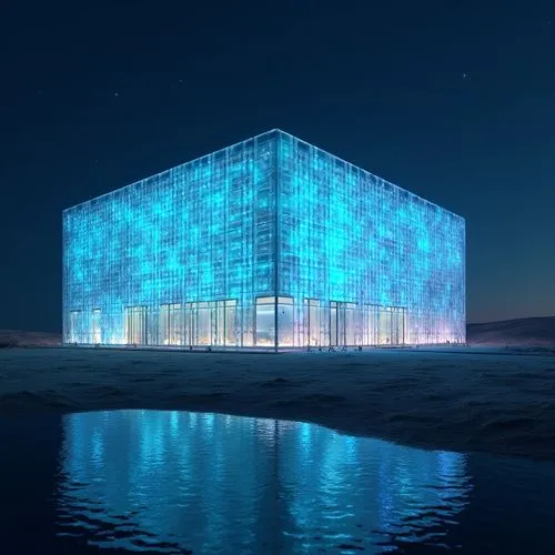 water cube,harpa,cube sea,qasr azraq,aqua studio,elbphilharmonie