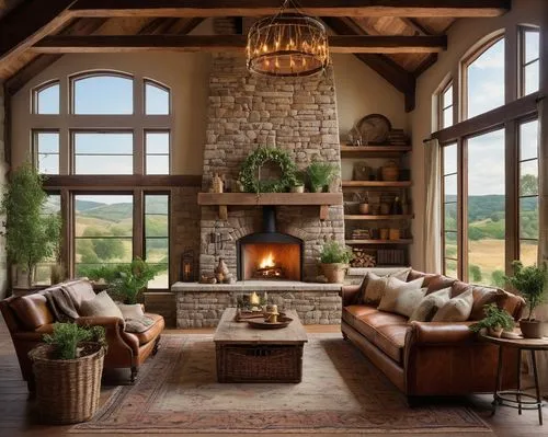 fireplaces,fireplace,fire place,family room,luxury home interior,sitting room,beautiful home,wooden beams,living room,chimneypiece,rustic aesthetic,hovnanian,rustic,sunroom,livingroom,fireside,contemporary decor,country cottage,coziness,interior decor,Art,Classical Oil Painting,Classical Oil Painting 35