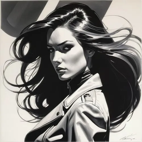 psylocke,brubaker,rogue,mulan,barda,elektra,gamora,zatara,scarlet witch,witchblade,asami,prelimary,zatanna,korra,farragher,sprint woman,mckelvie,digital illustration,eldena,digital painting,Conceptual Art,Sci-Fi,Sci-Fi 23