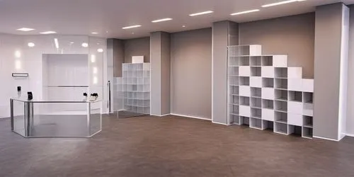 sports sneaker store, metal, modern,search interior solutions,assay office,walk-in closet,modern office,hallway space,consulting room,room divider,shelving,cabinetry,bookshelves,pantry,shelves,cabinet