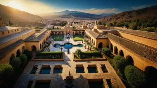 persian architecture,iranian architecture,oman,morocco,caravanserai,atlas mountains,alhambra,omani,nizwa,st catherine's monastery,monastery israel,alcazar,hacienda,caravansary,unesco world heritage site,alcazar of seville,turpan,umayyad palace,unesco world heritage,marrakesh