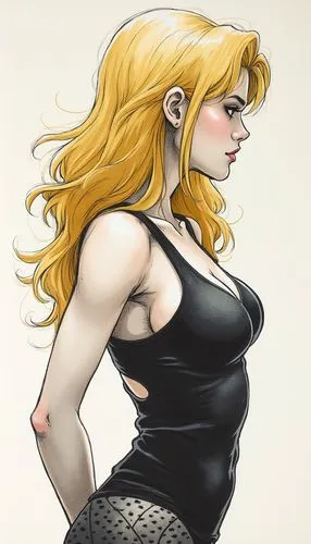 palmiotti,siryn,dazzler,camie,manara,madelyne,Illustration,Paper based,Paper Based 30