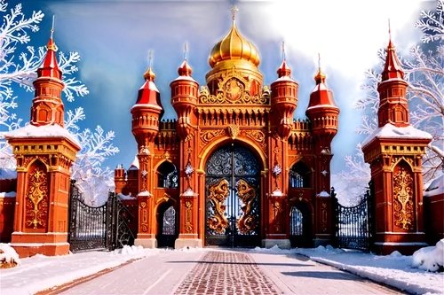 the kremlin,kremlin,russian folk style,russian winter,saint basil's cathedral,russian traditions,peterhof,moscow,russian holiday,catherine's palace,fairy tale castle,moscow city,moscow 3,the red square,tomsk,tsaritsyno,moscow watchdog,gothic architecture,leningrad,christmas landscape,Conceptual Art,Fantasy,Fantasy 26