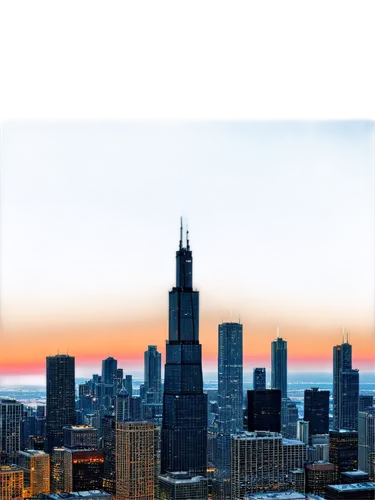 sears tower,chicago skyline,willis tower,chicagoan,chicago,chicagoland,detriot,chicago night,skyline,streeterville,foshay,city skyline,wkrp,metra,wbbm,rencen,aldermanic,illinoian,tall buildings,highmark,Illustration,Abstract Fantasy,Abstract Fantasy 06