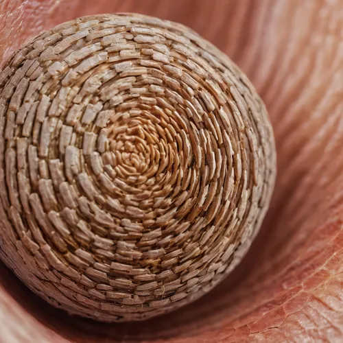 um orifício furicular rugoso, orgânico, excretor ,macro extension tubes,snail shell,fingerprint,wheat ear,macrophoto,lotus seed pod,seed pod,seed-head,mealworm,macro photography,banded snail,wooden ba