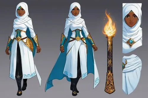 zoroastrian,aesulapian staff,cleric,sorceresses,teferi,archmage,mandaean,nasariyah,sorceress,zoroastrian novruz,priestess,torchbearer,estess,torches,azari,torchbearers,jadiriyah,mages,tanura,turnarounds,Unique,Design,Character Design