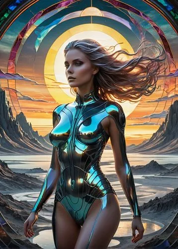 andromeda,sci fiction illustration,neon body painting,cyberstar,dazzler,atlantean,aquarius,cyberangels,aura,aquarian,sundancer,afrofuturism,barbarella,cyberrays,nefaria,electro,tron,cyberia,solaris,solara,Unique,Paper Cuts,Paper Cuts 08