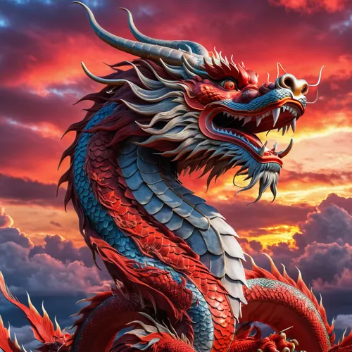 red chinese dragon in the sky,chinese dragon,dragon li,dragon of earth,golden dragon,painted dragon,dragon,wyrm,dragon design,dragon boat,dragon fire,chinese water dragon,fire breathing dragon,dragon 