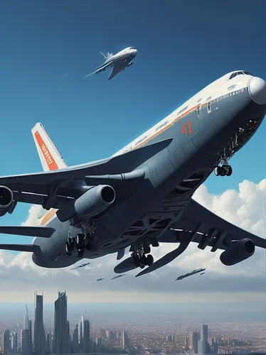 b-747,747,boeing 747,airbus a380,boeing 747-8,jumbojet,boeing e-4,boeing 747-400,cargo aircraft,supersonic transport,jumbo jet,air transport,cargo plane,narrow-body aircraft,aircraft take-off,air transportation,spaceplane,wide-body aircraft,aerospace manufacturer,concorde,Conceptual Art,Sci-Fi,Sci-Fi 07