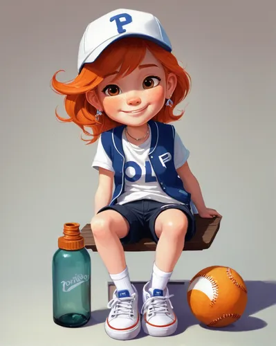 sports girl,baseball uniform,little league,baseball player,baseball drawing,clementine,baseball coach,penny,pocari sweat,little leaguer,trainer,kids illustration,sporty,mini rugby,painter doll,wash bottle,sports uniform,playmobil,digital painting,dipper,Conceptual Art,Fantasy,Fantasy 04