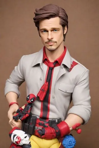 junpei,rugal,actionfigure,bigby,action figure,jdo,Digital Art,Clay