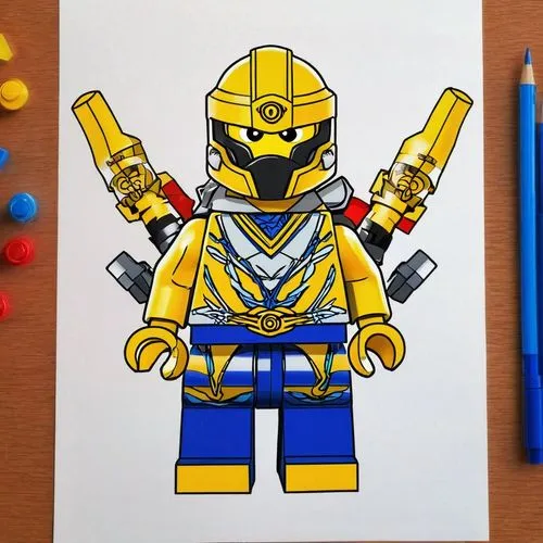 matoran,minifigure,ninjago,denboba,lego frame,lego pastel,Conceptual Art,Sci-Fi,Sci-Fi 29