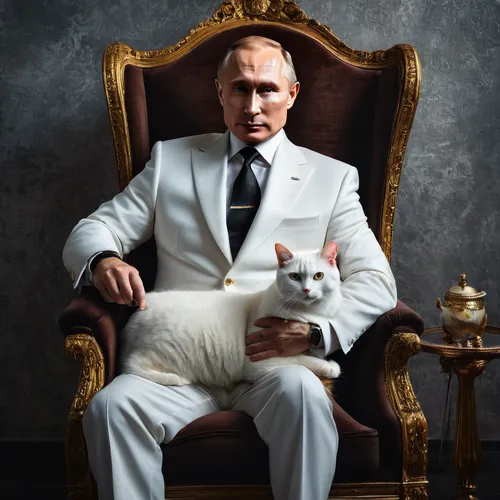 putin,napoleon cat,vladimir,white cat,peterbald,the cat,daniel craig,animal feline,james bond,sulimov dog,admiral von tromp,vintage cat,godfather,cat image,napoleon iii style,rasputin,moscow watchdog,cat portrait,tea party cat,the cat and the,Photography,General,Fantasy