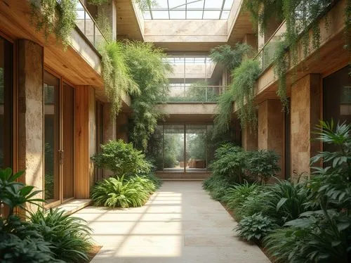 atriums,courtyards,wintergarden,conservatory,winter garden,streamwood,breezeway,atrium,corridors,indoor,walkway,woodway,greenhouse,hallway,skyways,houseplants,courtyard,inside courtyard,hallway space,corridor,Photography,General,Realistic