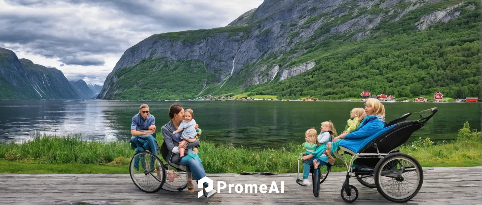 Varnes family in Norway,wheelchair sports,motorized wheelchair,norway nok,disabled sports,floating wheelchair,norway,wheelchair,wheelchair curling,wheelchair accessible,scandinavia,geiranger,the physi