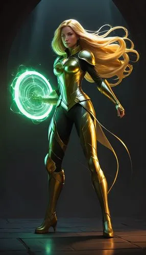 sprint woman,spider the golden silk,defense,goddess of justice,electro,aa,nova,show off aurora,yang,patrol,captain marvel,cg artwork,aurora yellow,the enchantress,cleanup,solar,lux,firedancer,green lantern,visual effect lighting,Conceptual Art,Sci-Fi,Sci-Fi 07