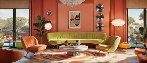 mid century modern,midcentury,mid century,mid century house,livingroom,living room,sitting room,breakfast room,an apartment,interiors,mahdavi,apartment lounge,interior decor,interior decoration,modern decor,art deco,dining room,neutra,interior design,ekornes,Conceptual Art,Fantasy,Fantasy 23