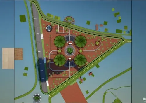 Una planta realista ,street plan,roundabout,roundabouts,dubailand,highway roundabout,europan,parques,subdivision,landscape plan,kubny plan,aerotropolis,residencial,ecovillages,habitaciones,town planni