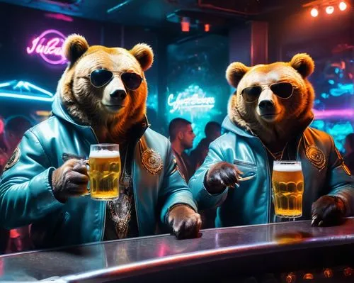 grizzlies,wolverines,badgerys,the bears,ice bears,bartenders,Photography,Artistic Photography,Artistic Photography 04